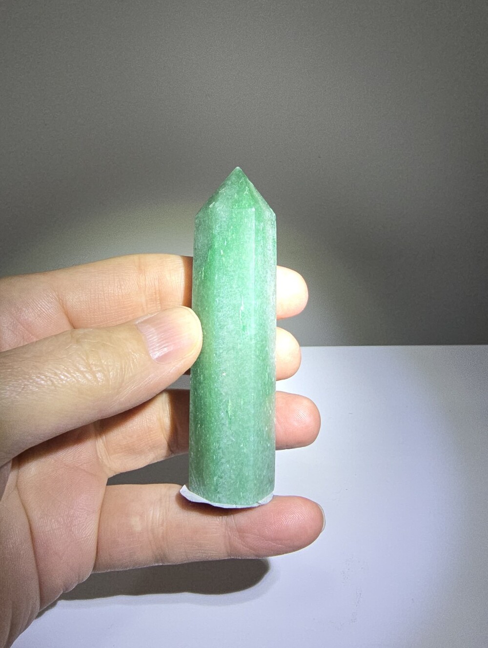 Green Adventurine Crystal Tower